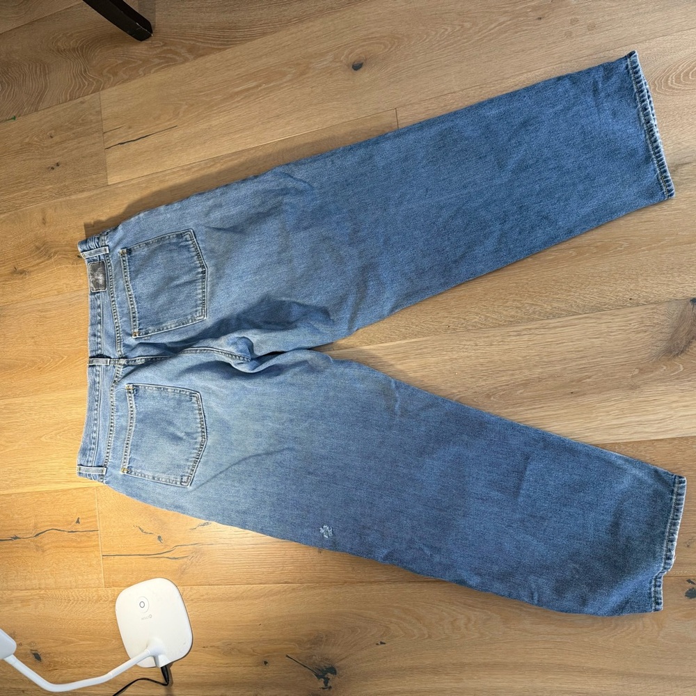 Vintage Distressed Levi Silver Tab Baggy Jeans. Casual, Grunge, pants. 40/32 - Picture 5 of 8